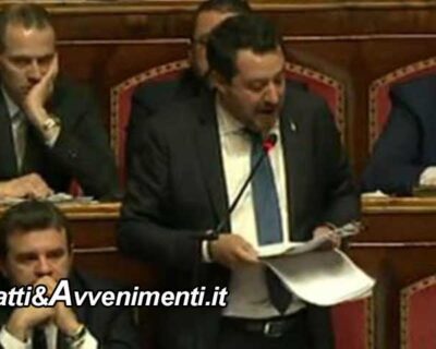 Gregoretti. Il Senato vota SI per processare Salvini, che in aula replica: “Difendere i confini era mio dovere”
