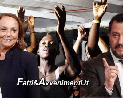 Via libera della Lamorgese: più soldi per accogliere i migranti. Salvini: “Si riapre il portafogli degli italiani. Vergogna”