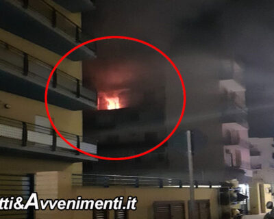 Sciacca. Appartamento alla Perriera distrutto dalle fiamme nella notte: non ci sono feriti