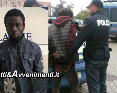 Catania. Rapina violenta: ghanese già espulso aggredisce un uomo a colpi di bottiglia di vetro, arrestato