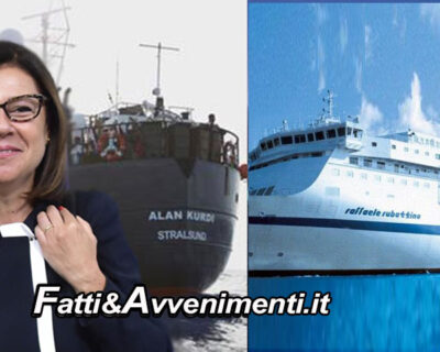 Il ministro De Micheli autorizza la Croce Rossa a trasferire i migranti della Alan Kurdi su lussuosa nave traghetto