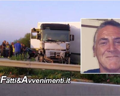 Incidente mortale sulla Palermo Mazara: Tir si schianta sul guardrail, muore un uomo di 58 anni