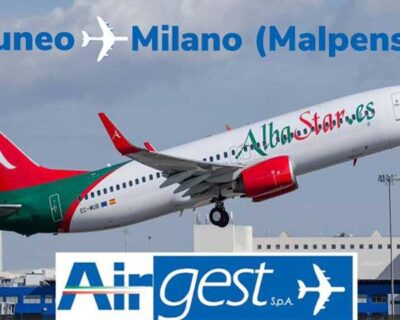 L’aeroporto Trapani Birgi riparte con Albastar: voli per Cuneo e Milano Malpensa a partire da 50 euro