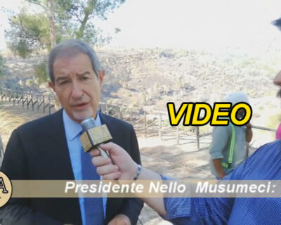 Ribera. Presidente Musumeci al Fiume Verdura per pulizia dell’alveo: “Intervento atteso da 30 anni”
