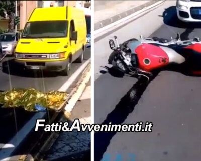 Catania. Tragico incidente in moto in zona Policlinico: 24enne muore sul colpo