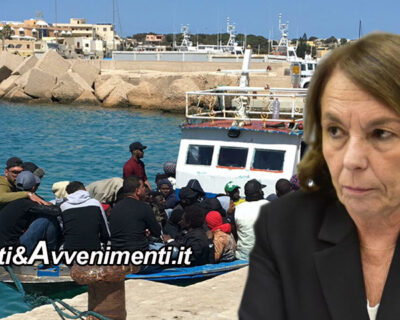 Lampedusa. Ieri la visita di Lamorgese, oggi arrivano 10 barchini con 173 tunisini solo nella mattinata
