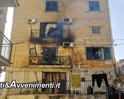 Riesi (Cl). Appartamento a fuoco: donna, due figli e un gatto salvati dal maresciallo dei Carabinieri