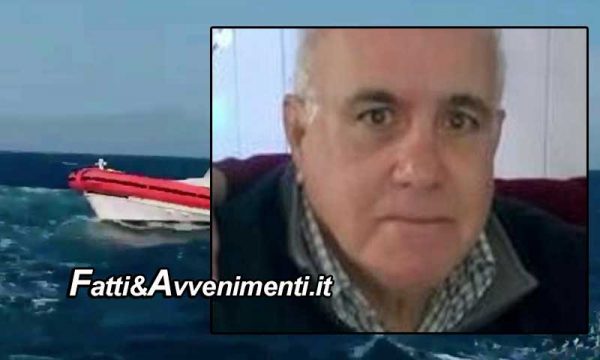 Lampedusa. Affonda il peschereccio “Valeria III”: muore un 59enne, salvi gli altri due marinai a bordo