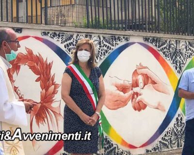 Montevago (AG). Inaugurato murales dell’artista Paolo Manno dedicato alle donne