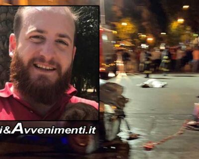 Palermo. Gravissimo incidente in Via Roma: auto contro moto, muore un 30enne