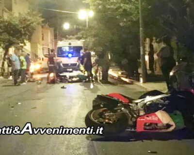 Sciacca. Incidente in via Valverde: morta donna 80enne travolta da moto