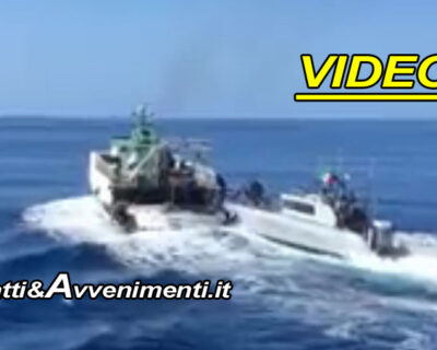 Peschereccio tunisino sperona motovedetta GdF: “Comandante arrestato per violenza a nave da guerra”