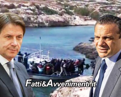 Migranti. De Luca: “Conte la smetta con la farsa, venga a Lampedusa e con l’esercito blocchi sbarchi”