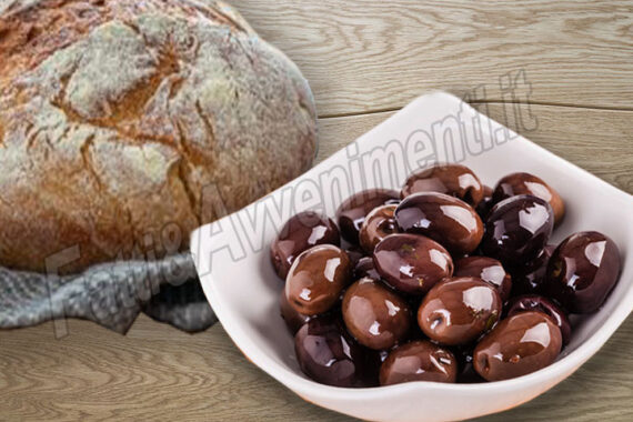 Olive nere siciliane “dolcificate” conservate con bicarbonato e poco sale