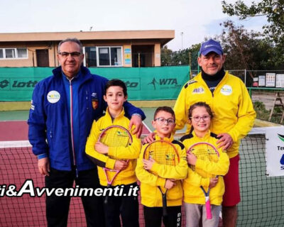Il Tennis Club Sciacca al primo posto in Sicilia nel Trofeo Nazionale Scuole Tennis FIT, Categoria Club School