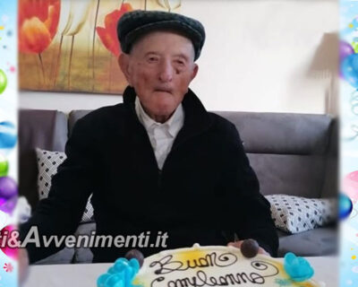 Caltabellotta. Nonno Antonino oggi compie 109 anni ed è l’uomo più longevo della Sicilia