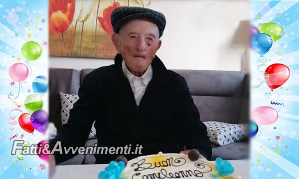 Caltabellotta. Nonno Antonino oggi compie 109 anni ed è l’uomo più longevo della Sicilia