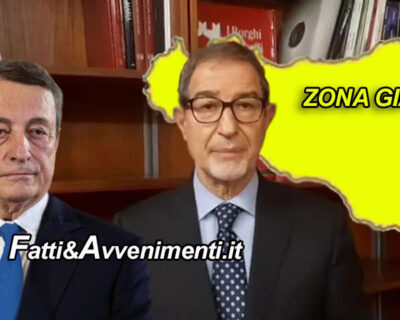 Covid. Nuovo DPCM di Draghi: Sicilia resta gialla e Musumeci firma proroga valida dal 5 marzo per gli arrivi