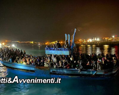 Lampedusa, 11 sbarchi in meno di un’ora con 200 migranti: oltre mille gli arrivati nelle ultime 24h