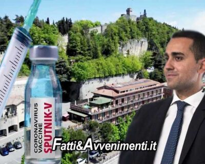 Di Maio: i Sanmarinesi vaccinati con Sputnik per entrare in Italia dovranno fare la 3° dose con Pfizer