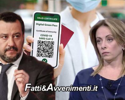 Voto sul Green pass, la Lega ritira emendamenti, Salvini “pronti a votare quelli di Fratelli d’Italia”