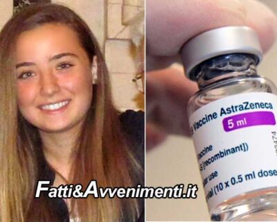 Camilla morta dopo il vaccino “era sana, effetto avverso dopo AstraZeneca”. Lo conferma la perizia medica