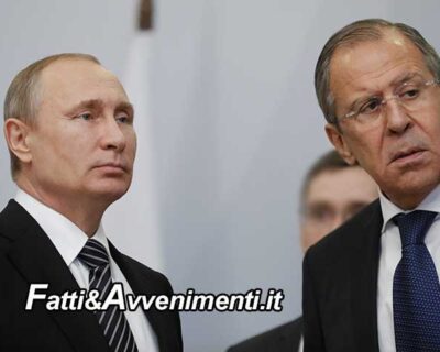 Lavrov: “Sconfitta della Russia come soluzione finale, politici tedeschi vogliono rinascita del nazismo”