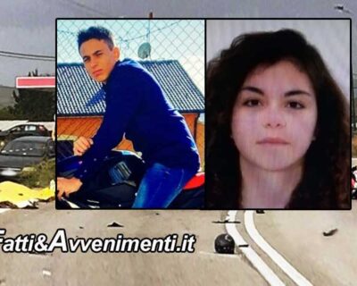 Tragedia tra Agrigento e Raffadali: un 17enne e una 16enne muoiono nello scontro tra una moto e un’auto