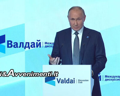 Russia. Putin al Valdai Club: “No a Cancel Culture e Gender, Stati Sovrani unica salvezza”