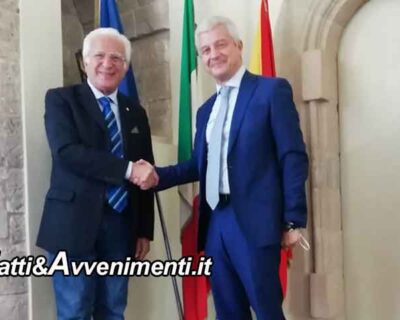 Palermo. Rettore della Università Midiri incontra il Presidente Nazionale dei Giornalisti di Turismo Fijet Glaviano