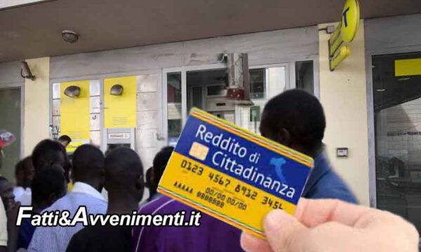 Messina. GdF scopre altri 110 immigrati che incassavano indebitamente il reddito di cittadinanza