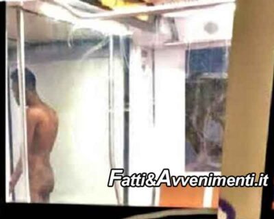 Immigrato completamente nudo e ubriaco sulla Metro nel giorno dell’Immacolata: interviene la polizia