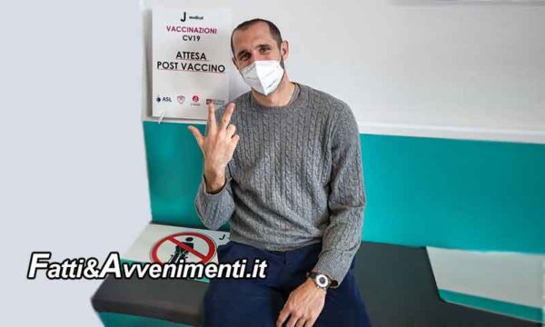 Giorgio Chellini difensore della Juve è positivo al Covid dopo 3 dosi di vaccino e dice: “vacciniamoci tutti”