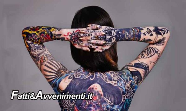 Salute & Benessere. Con la nuova legge addio ai tatuaggi colorati: ecco i rischi per la salute