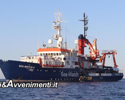 La Sea Watch 4 nella notte recupera 129 migranti che erano su 2 barche davanti alla Libia