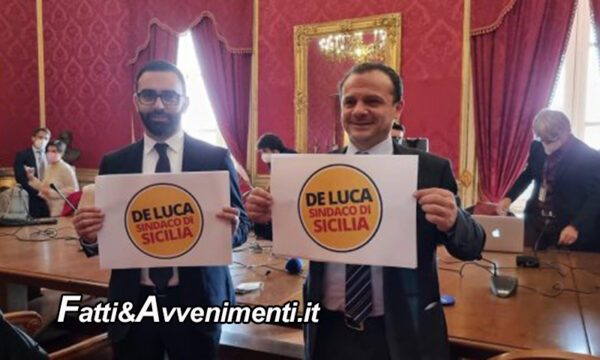 De Luca è già in campagna elettorale e crea il “Movimento Meridionalista”: non farò il secondo a nessuno