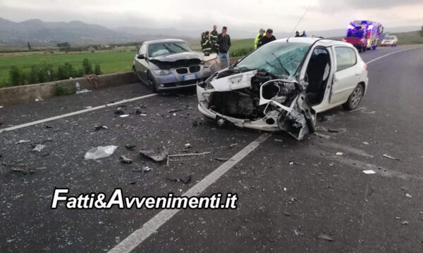 Tragico incidente sulla Catania-Gela: nello scontro tra due auto muore una donna e quattro feriti