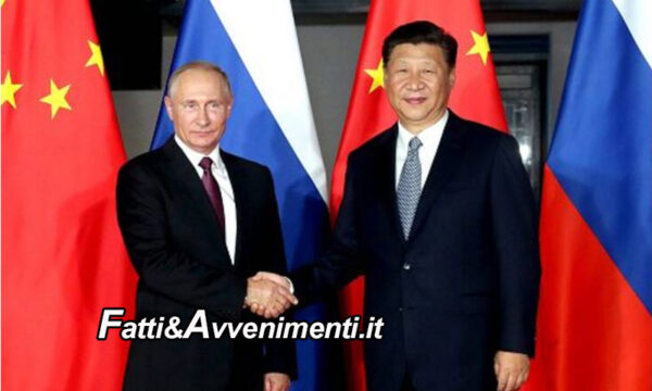Dall’Ucraina a Taiwan. Cina e Russia unite: “Siamo due potenze mondiali, gli USA non ci sopprimeranno”
