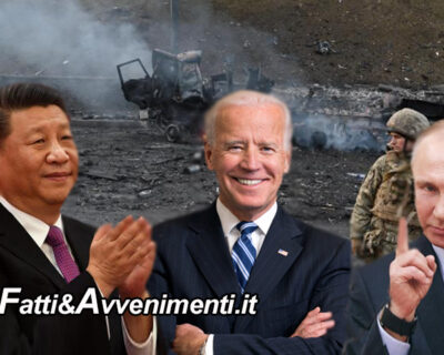 La Cina mette in chiaro la posizione sull’Ucraina: “USA promotori della guerra, fermino invio armi da cui guadagnano”