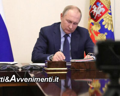 Russia. Putin firma decreto: da febbraio non venderà petrolio a Paesi con price cap