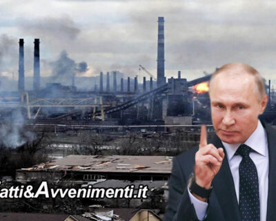 Mosca: “Mariupol liberata”. Putin ordina di bloccare assalto ad acciaieria e isolare l’area: che “non voli una mosca”