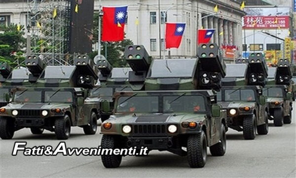 Armi occidentali a Taiwan. Russia avverte alleato cinese: “Stesso metodo usato in Ucraina dalla NATO”