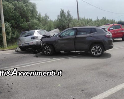SS624 Sciacca-Palermo. Scontro tra due auto: perde la vita una 65enne, tre i feriti tra cui un bimbo di pochi mesi