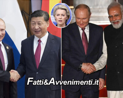 La Cina risponde “picche” all’UE che chiede di non aiutare la Russia che intanto fa accordi anche con l’India