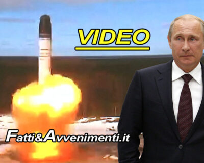 Mosca: il sistema missilistico strategico Sarmat “è in modalità combattimento” può colpire qualsiasi bersaglio in Europa