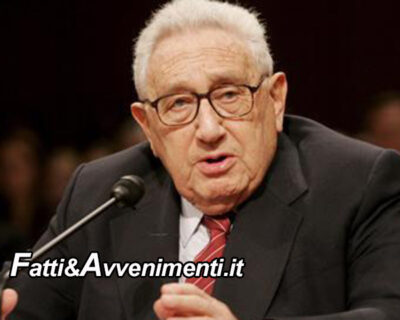 È morto Henry Kissinger, fu segretario di Stato americano tra il 1969 e il 1977. Aveva 100 anni