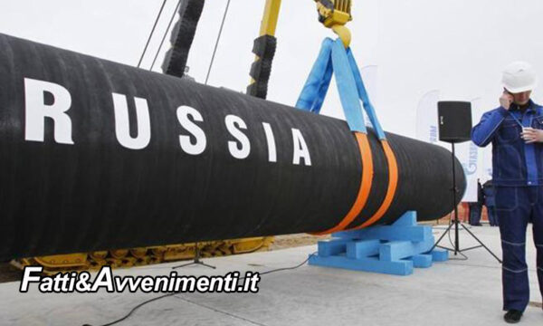 Financial Times: “Il No al gas russo costerà all’Europa 195 miliardi di euro”