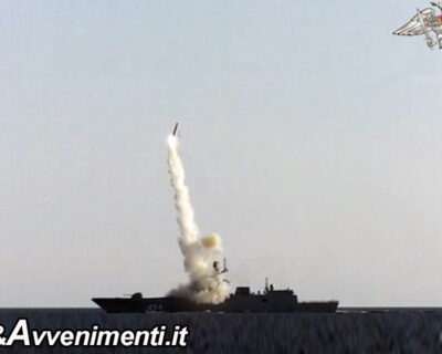 Russi testano missile ipersonico Zircon non intercettabile dai sistemi anti-aerei: colpito obiettivo distante 1000 Km
