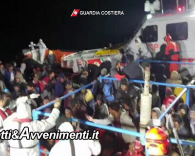 Lampedusa. Ieri 17 sbarchi con 698 migranti, altri 12 nella notte con altri 481 di cui 60 con la scabbia