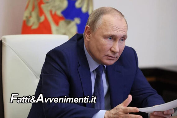 Putin: “Nato come l’Asse della II Guerra Mondiale, Occidente ha superato linee rosse armando Kiev e istigando conflitto”